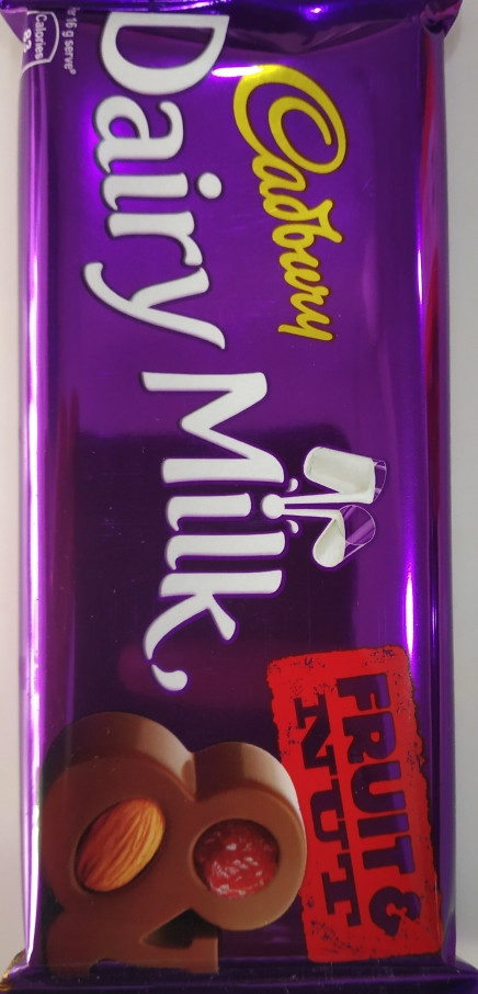 Dairy Milk Fruit & Nut 80 gm