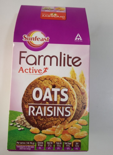 Farmlite Oats Raisins 150 gm