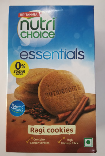 Nutri Choice Essentials Ragi Cookies 150 gm