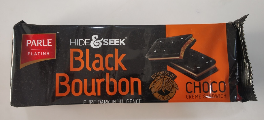 Hide&Seek Black Bourbon Choco 100 gm
