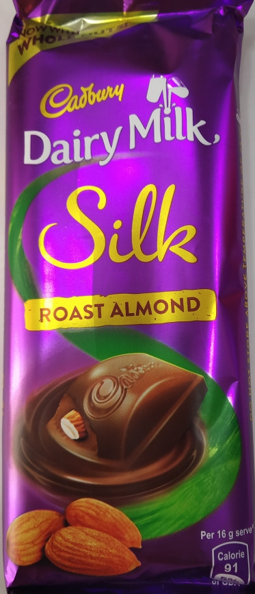 Dairy Milk Silk Roast Almond 143 gm