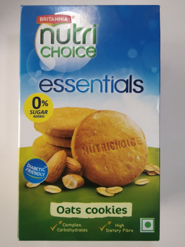 Nutri Choice Essentials Oats cookies 150 gm