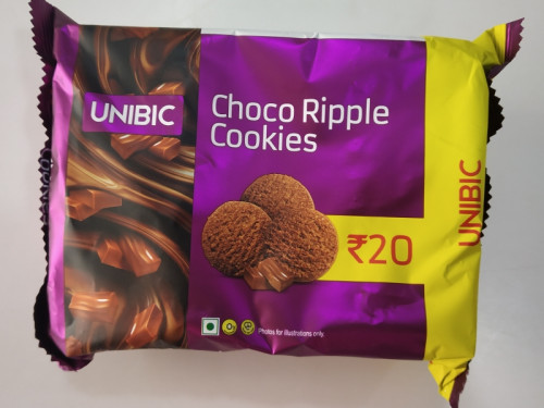 Unibic Choco Ripple Cookies 120 gm