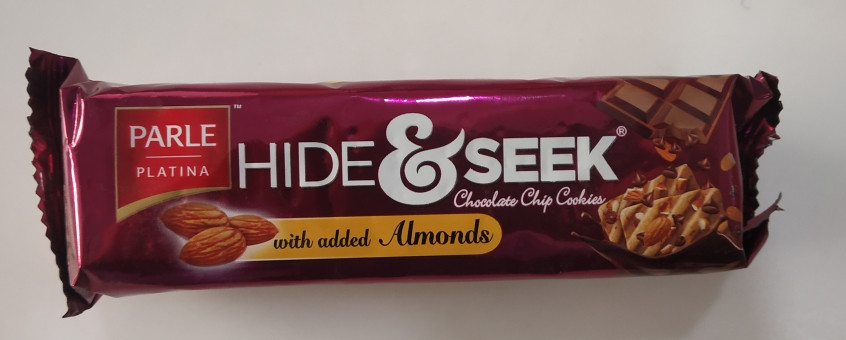 Hide&Seek Chcochip Almond 100 gm
