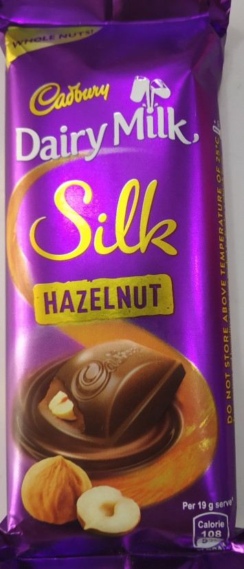 Dairy Milk Silk Hazelnut 58 gm