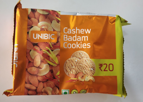 Unibic Cashew Badam Cookies 120 gm