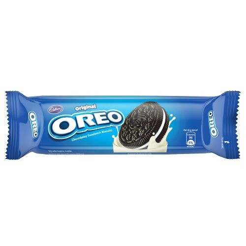 Cadbury Oreo Creme Biscuit - Vanilla, Original, 120 gm