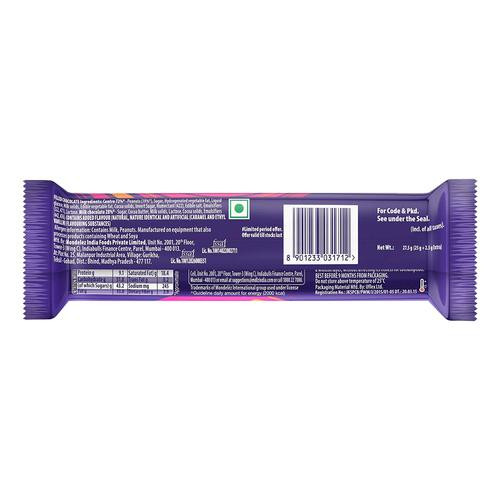 Cadbury Fuse Chocolate Bar, 27.5 gm